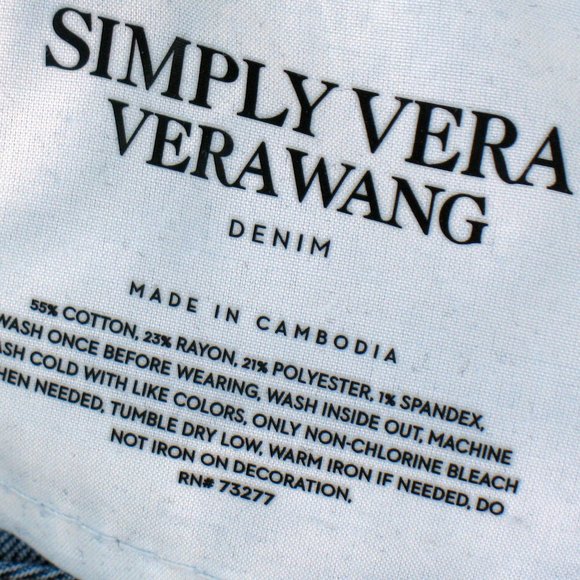 Simply Vera Vera Wang Capri Mid Rise Tag Sz 6P - Picture 7 of 7